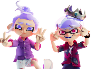 Texture &amp; posing Splatoon